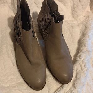 Vince Camuto Taupe Ankle Booties